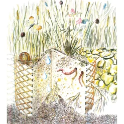 Pflanzkorb Hangbefestigung