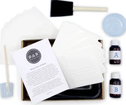 Postkartenset DIY Cyanotypie