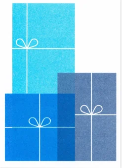 Postkarten-Set Riso Winter