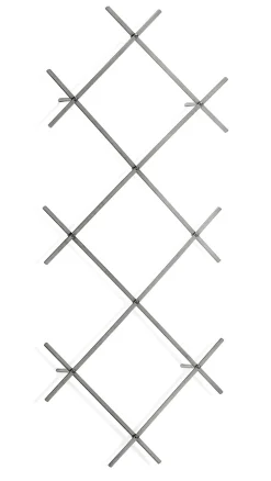 Rankspalier Edelstahl