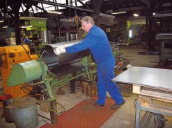 Regentonne Stahlblech