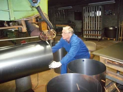 Regentonne Stahlblech