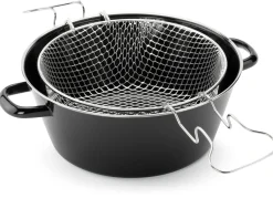 Riess Frittiertopf Emaille