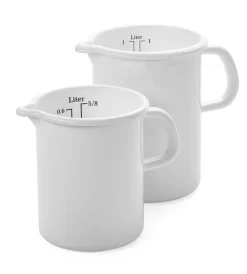 Riess Messbecher Emaille