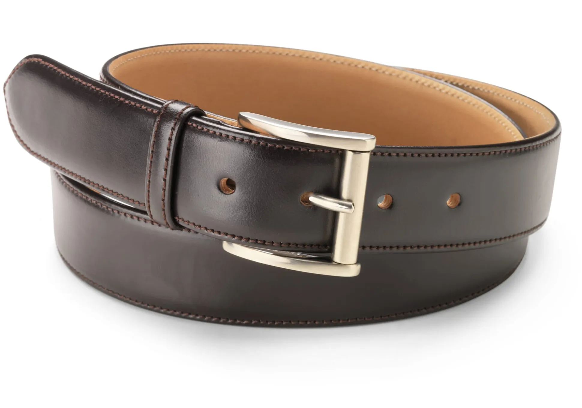 Rindledergürtel dreilagig