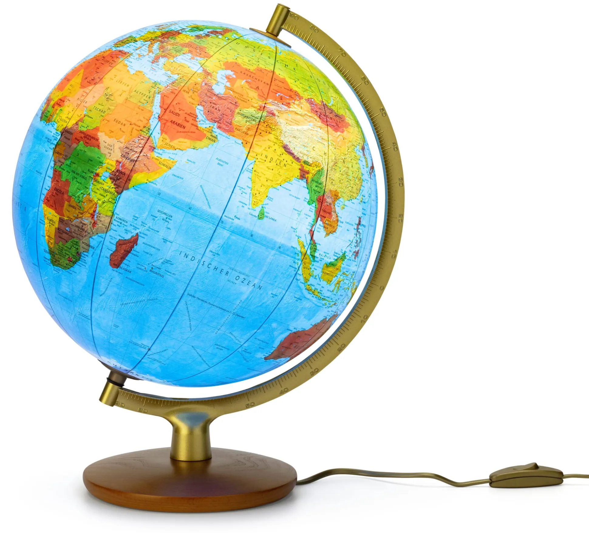 Räthglobus handkaschiert Kunststoff