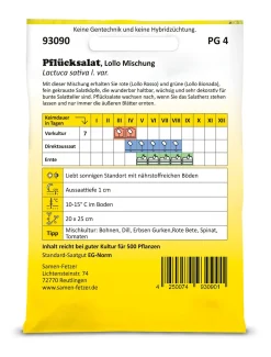 Saatgut Gemüse anbauen auf dem Balkon