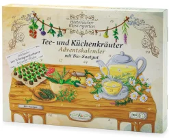 Saatgut-Adventskalender Tee- und Küchenkräuter