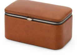 Schmucketui Rindleder, cognac