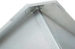 Schneckenzaun Stahl verzinkt