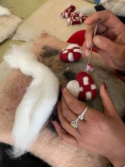 Schneeglöckchen Filz