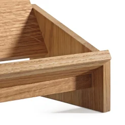 Schreibtisch-Bücherregal Eichenholz