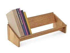 Schreibtisch-Bücherregal Eichenholz