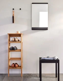 Schuhregal Eichenholz schmal