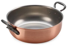 Schwerer Kupferschmortopf
