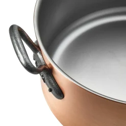 Schwerer Kupfertopf konisch