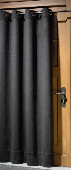 Schwerer Vorhang Streichgarnloden