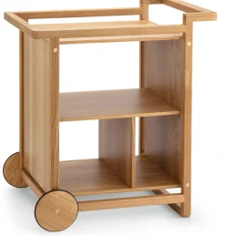 Servierwagen Eichenholz