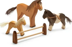 Set Pferde Ahornholz