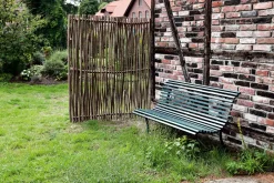 Sichtschutz Haselnussholz