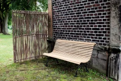 Sichtschutz Haselnussholz