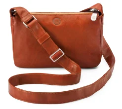 Sonnenleder kleine Umhängetasche