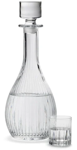 Spirituosenglas gerippt