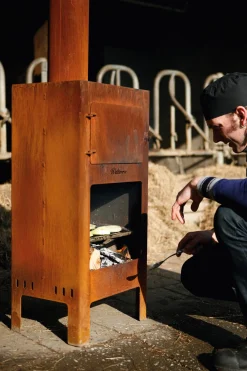 Stahlherd Outdooroven