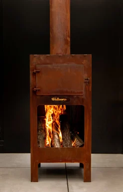 Stahlherd Outdooroven