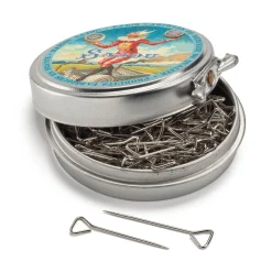 Stecknadeln dreieckiger Kopf