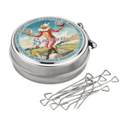 Stecknadeln dreieckiger Kopf