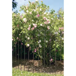 Steckzaun Stahlstäbe 1 m