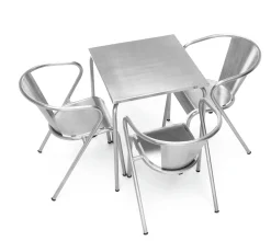 Stuhl Estoril, Edelstahl