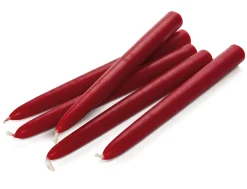 Tafelkerzen Bienenwachs rot