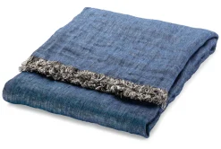 Tagesdecke Leinen Doubleface