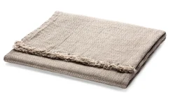 Tagesdecke Leinen Strukturgewebe