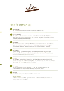 Texanisches Chili Gewürze