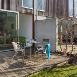 Tisch Estoril, Edelstahl