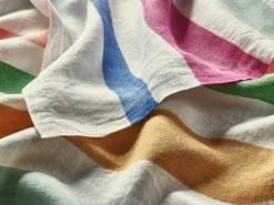 Tischdecke farbig gestreift