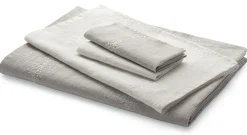 Tischläufer Leinen Blätterranke