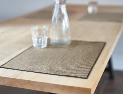 Tischset Reinleinen gestärkt