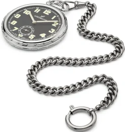 Uhrkette Messing palladiert