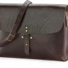 Umhängetasche Rindleder, braun