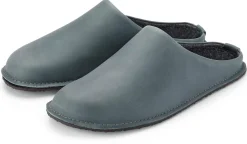 Unisex-Lederpantoffel