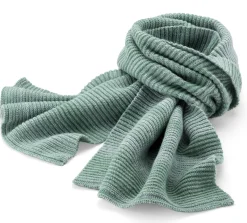 Unisex-Strickschal meliert