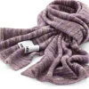 Unisex-Strickschal meliert, Mauve