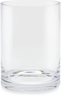 Vase Glas zylinderförmig