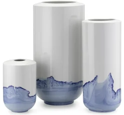 Vase Tide handdekoriert