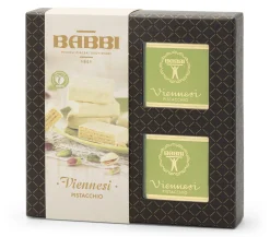 Viennesi Waffelgebäck mit Pistaziencreme