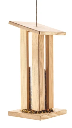 Vogelfutterhaus Eschenholz